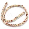 Baking Paint Synthetic Turquoise Beads Strands G-H060-02B-09-3