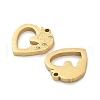 304 Stainless Steel Pendants STAS-A118-01E-G-2