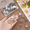 Beebeecraft 304 Stainless Steel Hoop Earring Findings STAS-BBC0003-59P-3