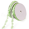 20 Yards Malan Flower and Butterfly Polyester Lace Trim OCOR-TAC0016-18B-9