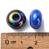 Opaque Acrylic European Beads X-OACR-E033-19-3