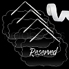 AHADERMAKER Wavy Rectangle Acrylic Blank Sign Pendant Decorations DIY-GA0006-39-3