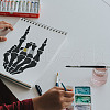 Large Plastic Reusable Drawing Painting Stencils Templates DIY-WH0202-449-7