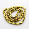 Electroplate Non-magnetic Synthetic Hematite Beads Strands G-J224B-M-3