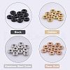 Unicraftale 40Pcs 4 Colors Ion Plating(IP) 304 Stainless Steel Spacer Beads STAS-UN0030-56-4