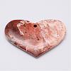 Natural Mexican Agate Pendants G-G647-71-3