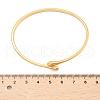 304 Stainless Steel Cuff Bangles for Women AJEW-P127-16G-5