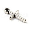 Tibetan Style Alloy Pendants PALLOY-P293-161-2