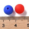 Rubberized Style Imitated Silicone Acrylic Beads X1-MACR-D029-01L-3