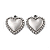 304 Stainless Steel Pendants STAS-V002-01P-1