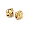 304 Stainless Steel Rhinestone Bead STAS-U047-08G-2