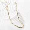 304 Stainless Steel Cable Chains Necklaces MAK-L015-36A-4