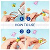 SUNNYCLUE Resin Cabochons CRES-SC0001-13-4