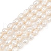 Natural Cultured Freshwater Pearl Beads Strands PEAR-P064-20H-04A-2