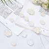 WADORN 160Pcs 4 Styles ABS Plastic Beads KY-WR0001-05-3