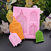Birdcage Shape DIY Food Grade Silicone Molds AJEW-P046-27-2