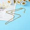 Butterfly Resin & Alloy Pendant Necklaces Set for Girl Women NJEW-JN03671-8