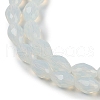 Electroplate Imitation Jade Glass Beads Strands EGLA-N013-J6mm-D02-3
