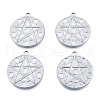 Non-Tarnish 201 Stainless Steel Pendants STAS-N098-214P-2