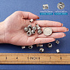 Alloy European Beads PALLOY-TA0002-19AS-RS-13