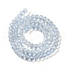 Transparent Baking Paint Glass Beads Strands X1-DGLA-A034-T6mm-D13-2