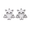 201 Stainless Steel Pendants STAS-V001-05-1