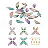 DIY Butterfly Dangle Earring Making Kits DIY-PJ0001-34-2