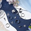 SUNNYCLUE DIY Charm Finger Ring Making Kit DIY-SC0023-60-4