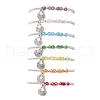 7Pcs Glass Seed Beads Braided Bracelets BJEW-MZ00176-2