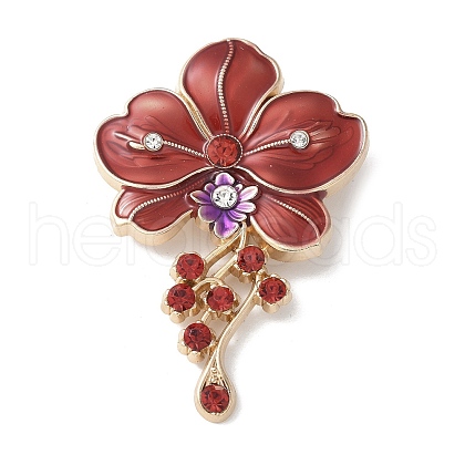 Flower Enamel Pins JEWB-M067-04KCG-03-1