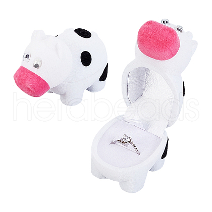 CHGCRAFT Velvet Ring Boxes VBOX-CA0001-002-1