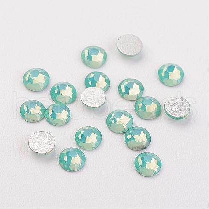 Glass Flat Back Rhinestone Cabochons G-P261-01-6#-1