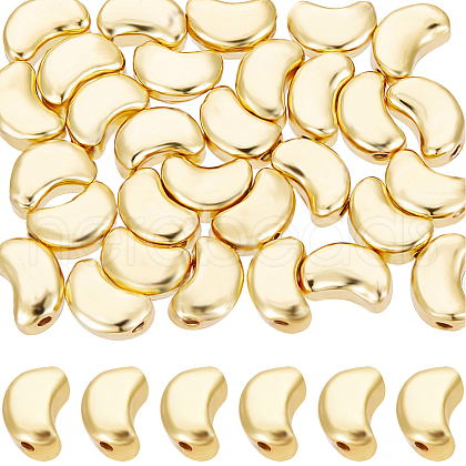 Beebeecraft 50Pcs Brass Beads KK-BBC0013-14-1