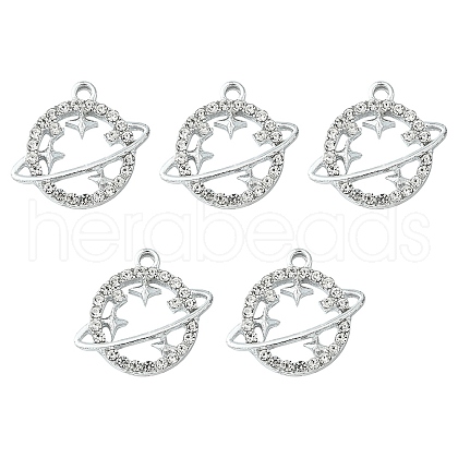 Alloy Rhinestone Pendants ALRI-YW0001-04-1