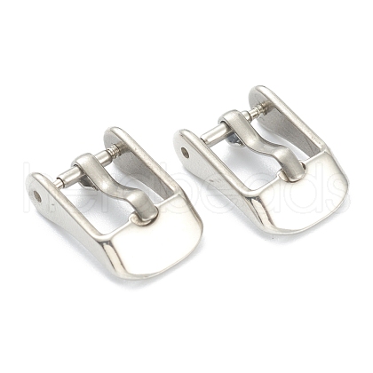 Non-Tarnish 304 Stainless Steel Watch Straps Buckle Replacement STAS-J035-B-1