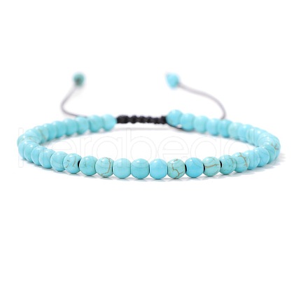Adjustable women's Turquoise Beaded bracelet CN3407-51-1