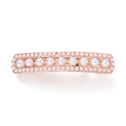 Alloy Hair Barrettes PHAR-D012-04RG-1