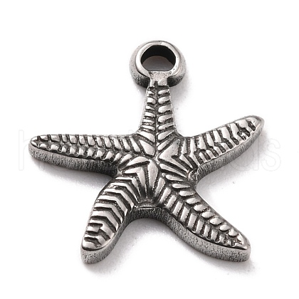 Non-Tarnish 304 Stainless Steel Charms STAS-B024-59P-1