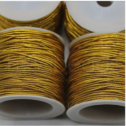 Polyester & Rubber Elastic Cord EW-CJC0001-01A-1