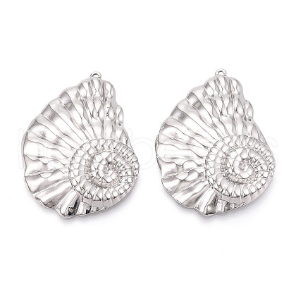304 Stainless Steel Pendants STAS-T065-36P-1