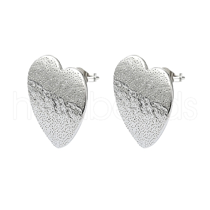 Non-Tarnish 304 Stainless Steel Stud Earring Findings STAS-L024-002P-05-1