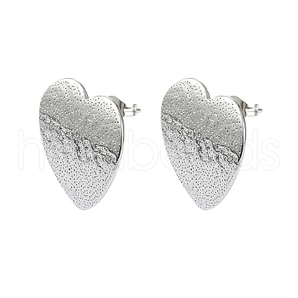 304 Stainless Steel Stud Earring Findings STAS-L024-002P-05-1