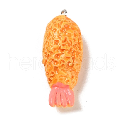 Imitation Food Resin Pendants FIND-B035-04D-1