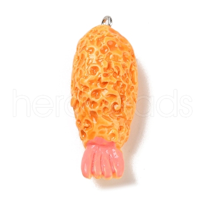 Imitaiton Food Resin Pendants FIND-B035-04D-1