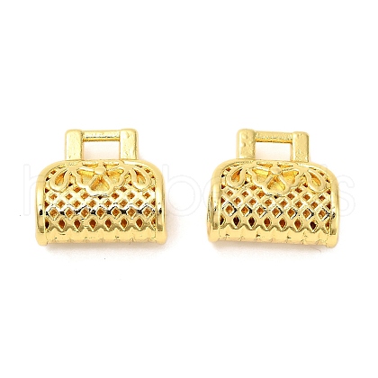 Brass Tube Bails KK-L229-013G-1