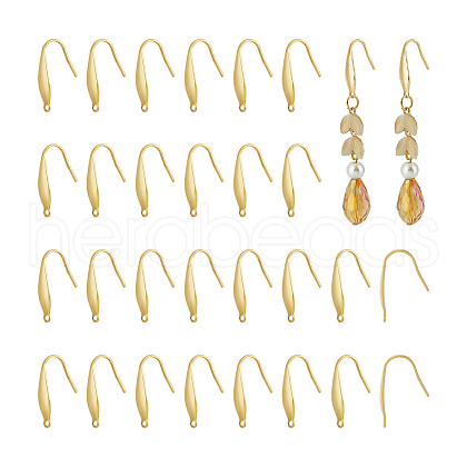 Unicraftale 50Pcs 316 Surgical Stainless Steel Earring Hooks STAS-UN0058-31-1
