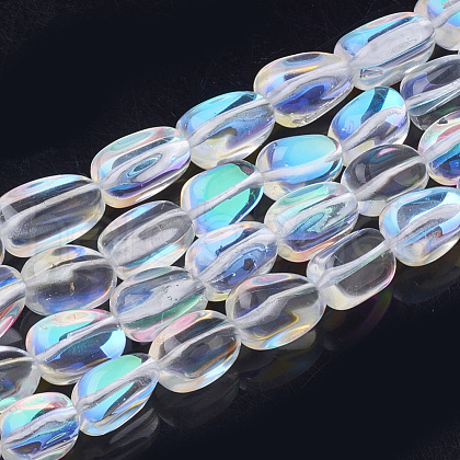 Synthetic Moonstone Beads Strands G-S285-04A-1