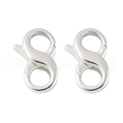925 Sterling Silver Lobster Claw Clasps STER-S012-12P-1