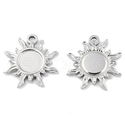 Non-Tarnish 201 Stainless Steel Pendants STAS-N098-140P-1