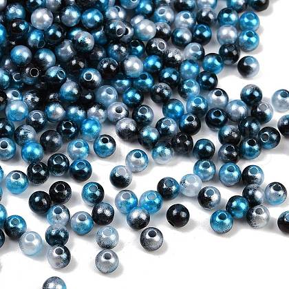 ABS Imitation Pearl Beads KY-P021-05A-01-1